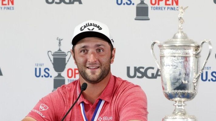 Telediario Matinal - Jon Rahm: "Este trofeo va por Seve"