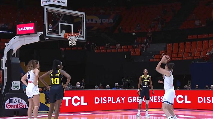 Baloncesto en RTVE - Campeonato de Europa Femenino. 1/8 Final: Italia - Suecia