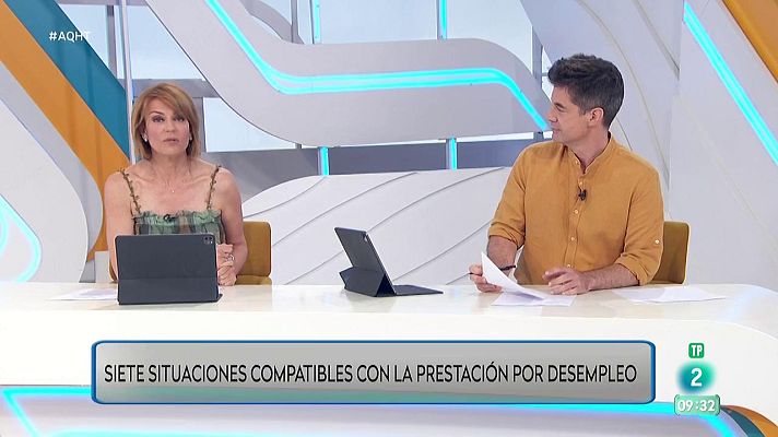 Aquí hay trabajo - Situaciones compatibles con la prestación por desempleo