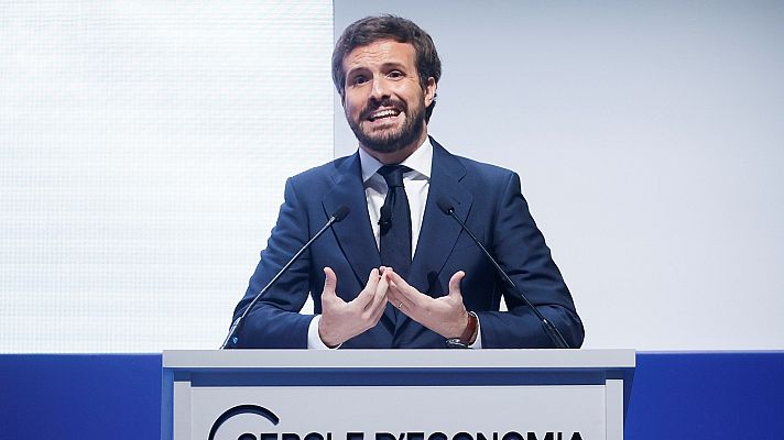 La hora de La 1 - Casado anuncia que el PP solicitará la legitimación para recurrir los indultos del 'procés' ante el Supremo