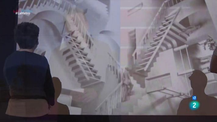 La Metro - Les il·lusions optiques d'Escher, al Marítim