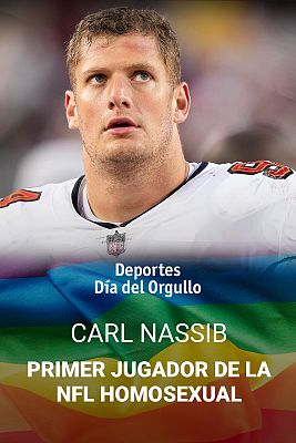 Telediario 1 - Carl Nassib, primer jugador de la historia de la NFL que reconoce su homosexualidad