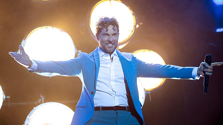 Telediario 1 - David Bisbal comienza su gira mundial en Madrid