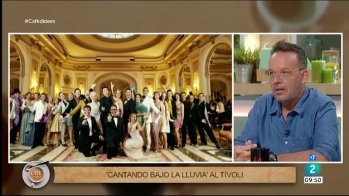 Cafè d'idees - Àngel Llàcer presenta 'Cantando bajo la lluvia'