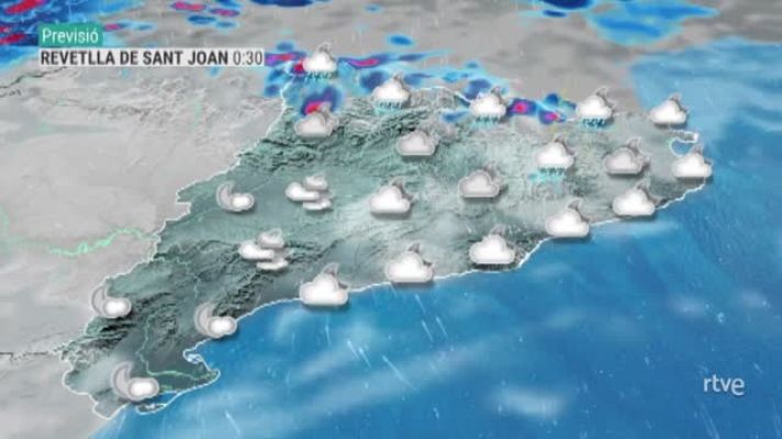  - Previsió per la revetlla de Sant Joan 2021