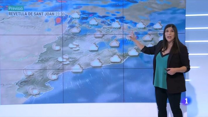 El temps - Revetlla amb fresca. Pont de Sant Joan amb sol i calor