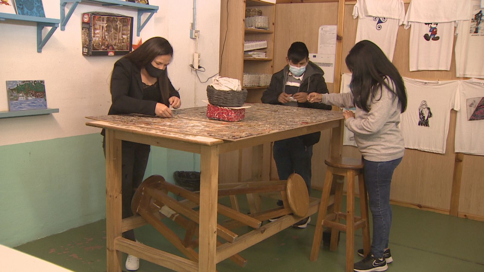 Módulo mixto no cárcere de Teixeiro