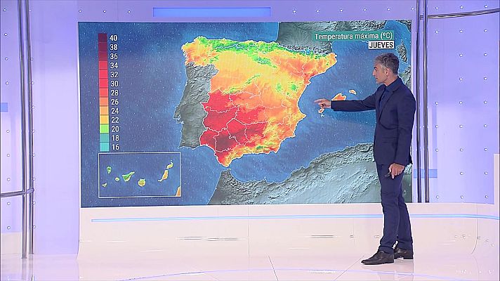 El tiempo - Viento fuerte en el Estrecho y con intervalos de intensidad fuerte en los litorales coruñés y almeriense