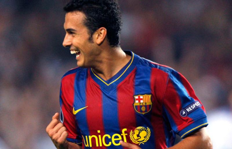 Pedro redondea el resultado (2-0) - Champions League | Ver