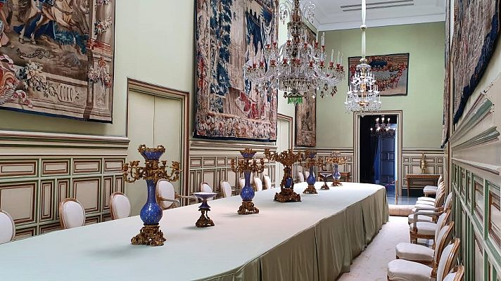Telediario 1 - Reabre el cuarto alto, una de las estancias más especiales del Real Alcázar de Sevilla