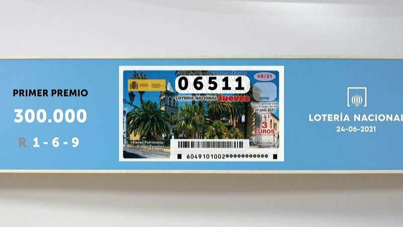Sorteo de la Lotería Nacional del 24/06/2021 - Ver ahora
