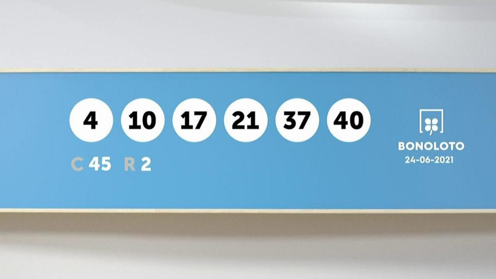 Sorteo de la Lotería Bonoloto del 24/06/2021 - Ver ahora