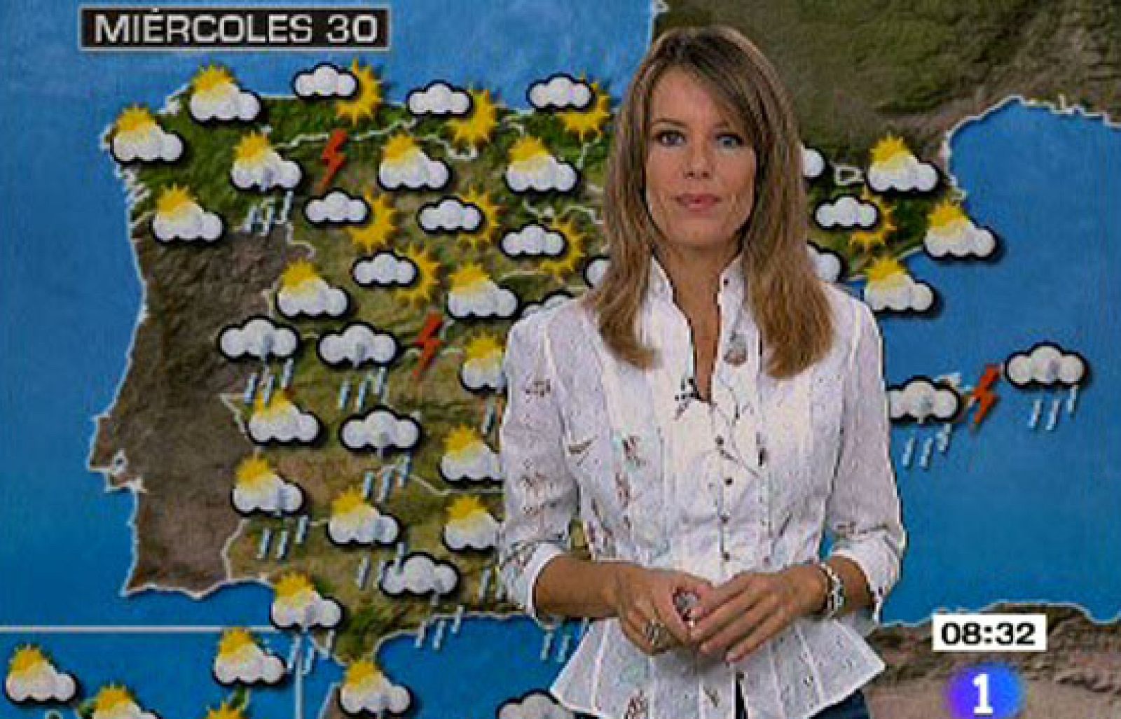 Continúan las lluvias y bajan las temperaturas