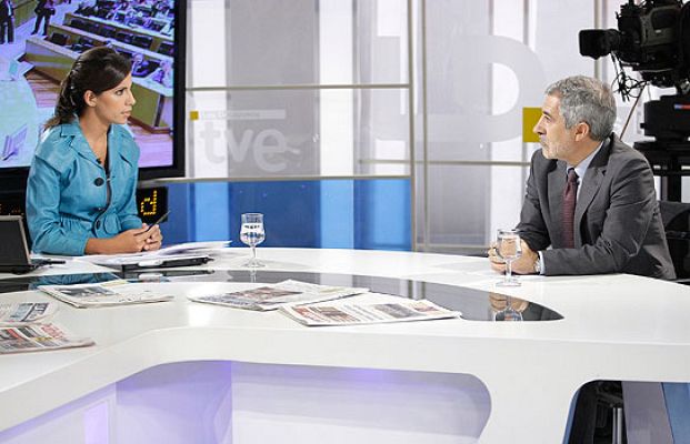 Los desayunos - Llamazares en Los Desayunos de TVE