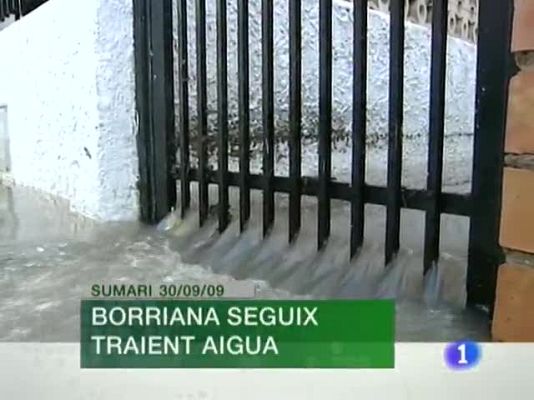 L'informatiu - Comunitat Valenciana - L'informatiu Comunitat Valenciana - 30/09/09