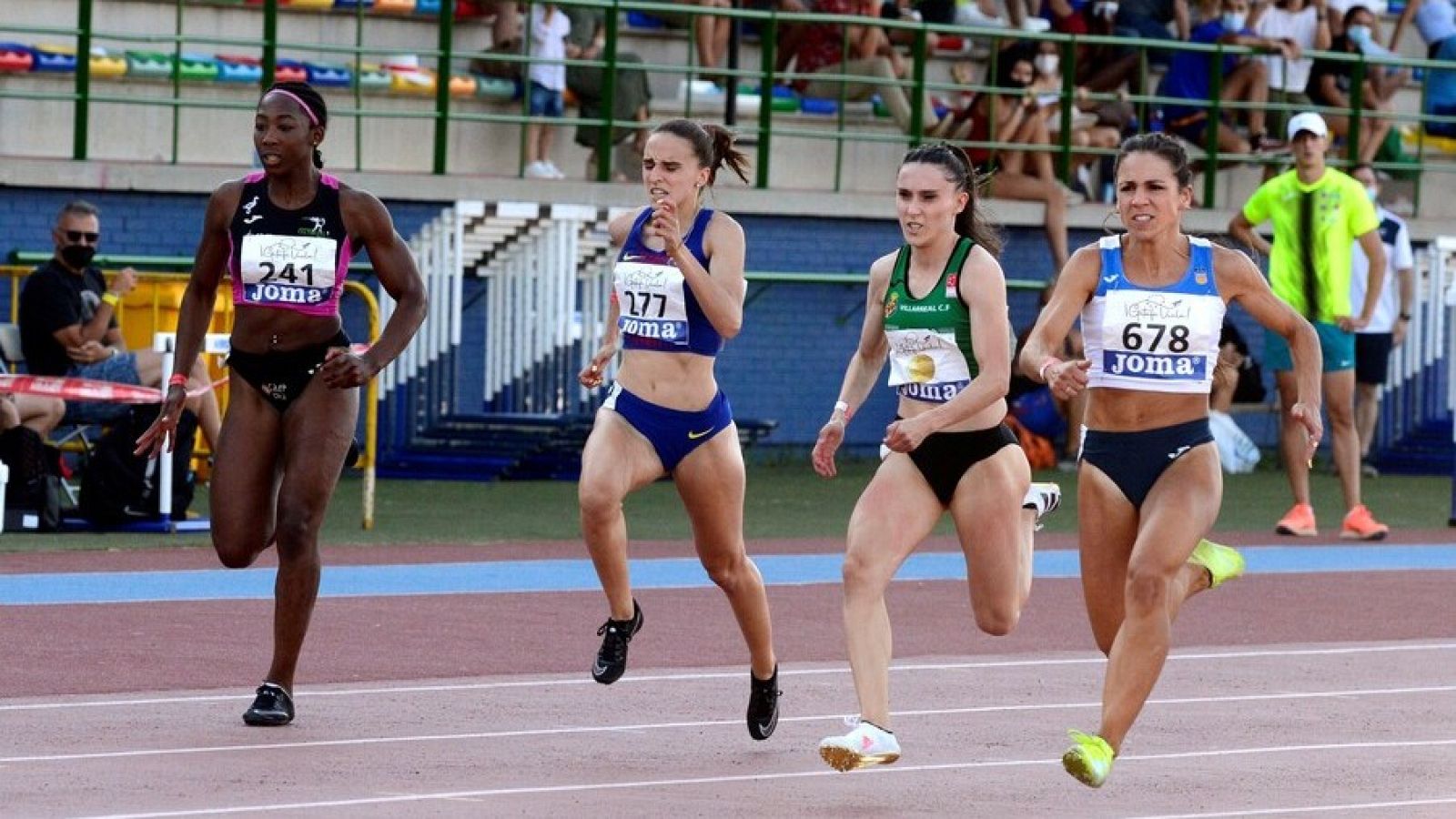Maribel Pérez, campeona de España de 100m lisos