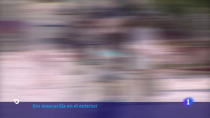 Telediario Fin de Semana - Sin mascarilla (o con la posibilidad de no llevarla)