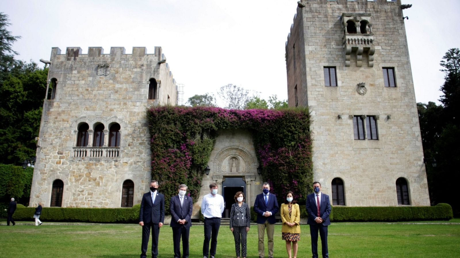 Acto de apertura institucional de los jardines del Pazo de Meirás, que abrirán al público el 4 de julio- RTVE.es | Ver