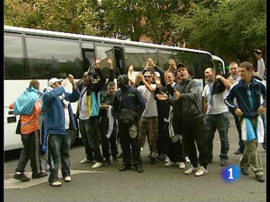 Champions League - Los ultras del Olympique