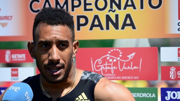 Atletismo - Orlando Ortega: "Lo importante es que el pie estuviera tranquilo"