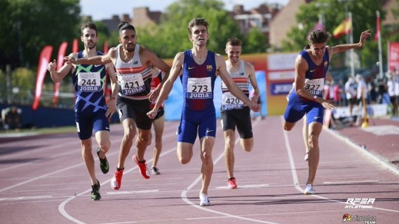 Adrián Ben logra su primer título de campeón de España absoluto de 800m
