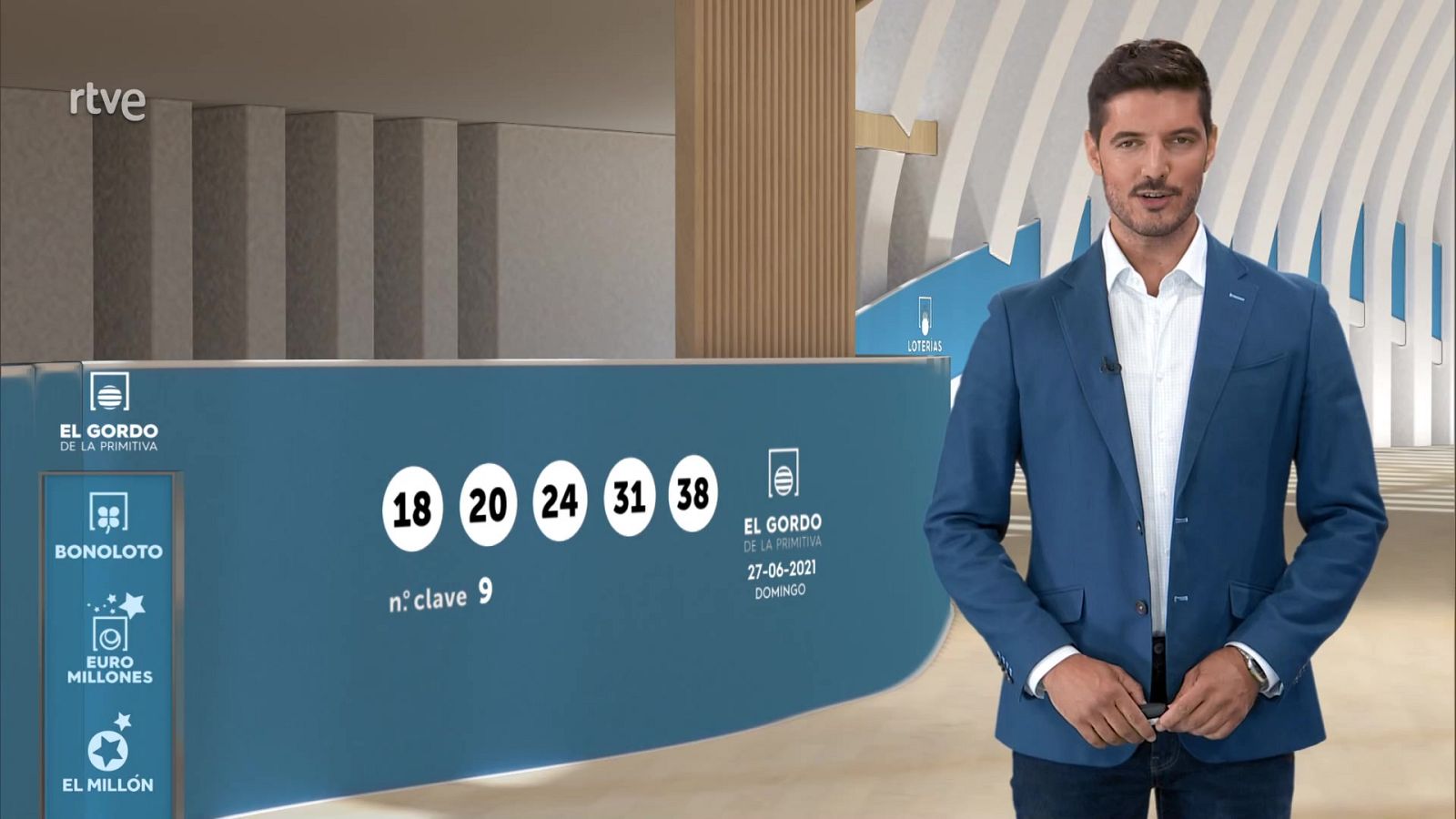 Sorteo de El Gordo de la Primitiva del 27/06/2021 - ver ahora