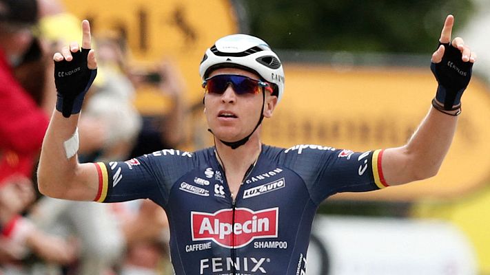 Tour de Francia - Merlier gana al sprint un accidentadísimo final de etapa