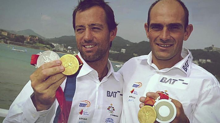 Orgullo de medalla - Vela. Xabi Fernández e Iker Martínez