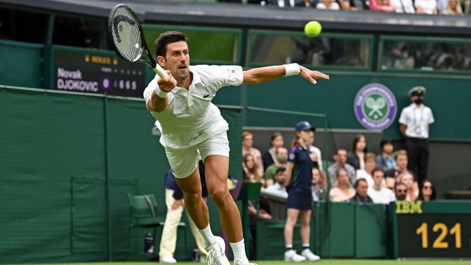 Susto de Djokovic y victoria de Garbiñe en Wimbledon | Ver