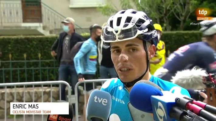 Tour de Francia - Enric Mas, sobre la contrarreloj: "Sabremos cómo estamos"