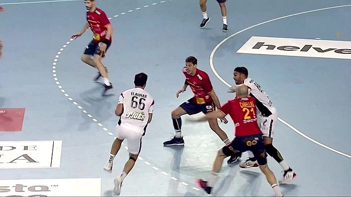 Balonmano - Encuentro selección masc. preparación JJ.OO: España - Egipto