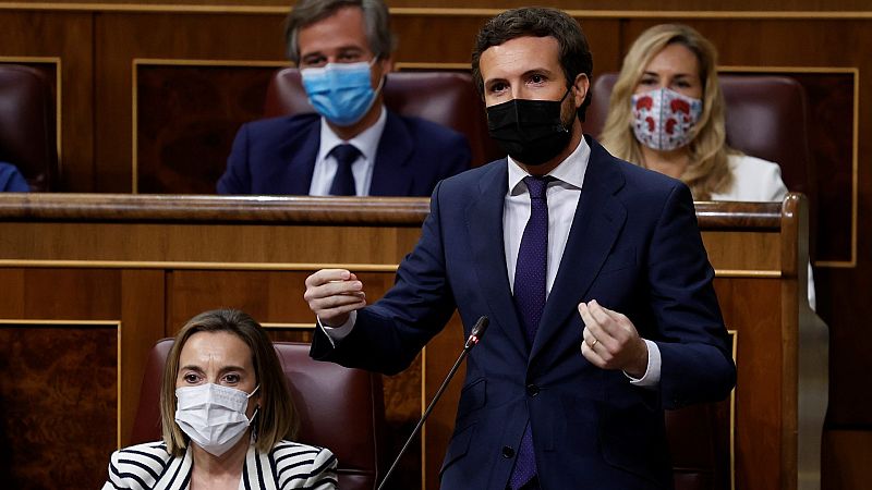 Casado insiste en pedir la dimisión de Sánchez tras los indultos: "O es un mentiroso o nos toma por tontos a los españoles"