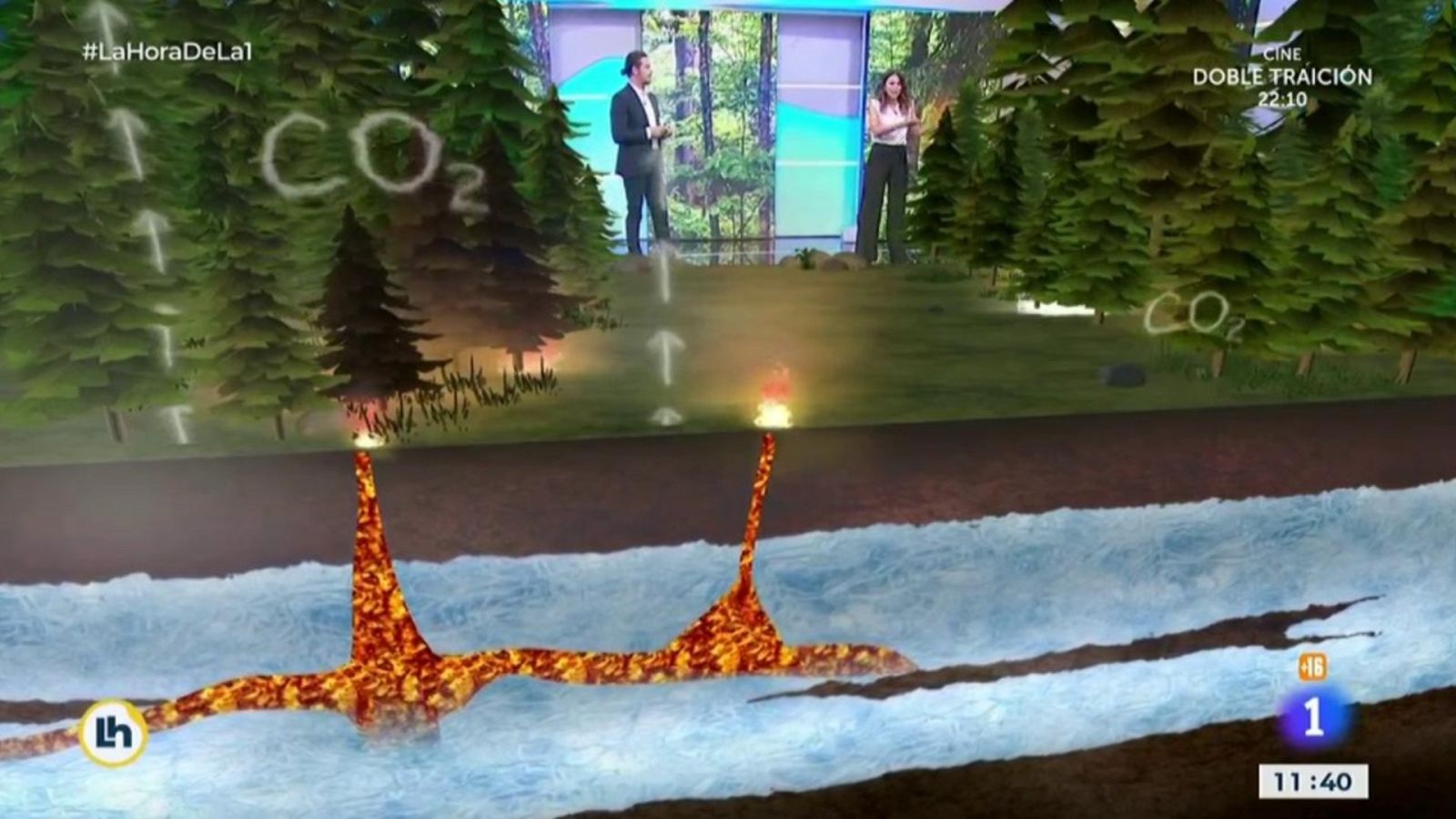 La crisis climática aviva los incendios zombi - La hora de La 1 | Ver