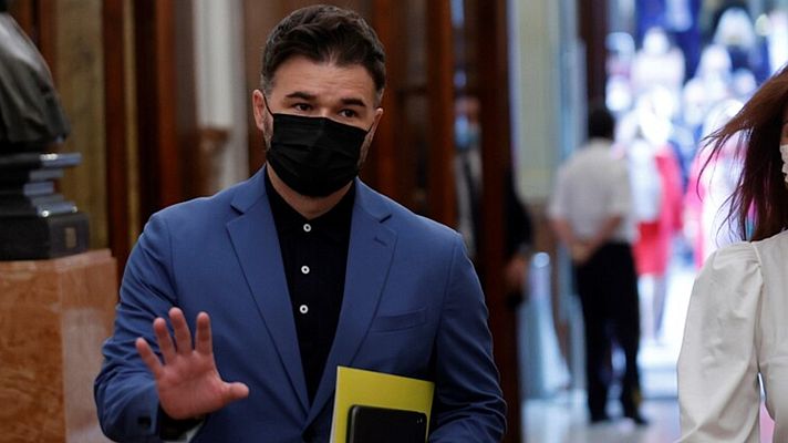 Informativo 24h - Rufián no cree a Sánchez sobre el referéndum