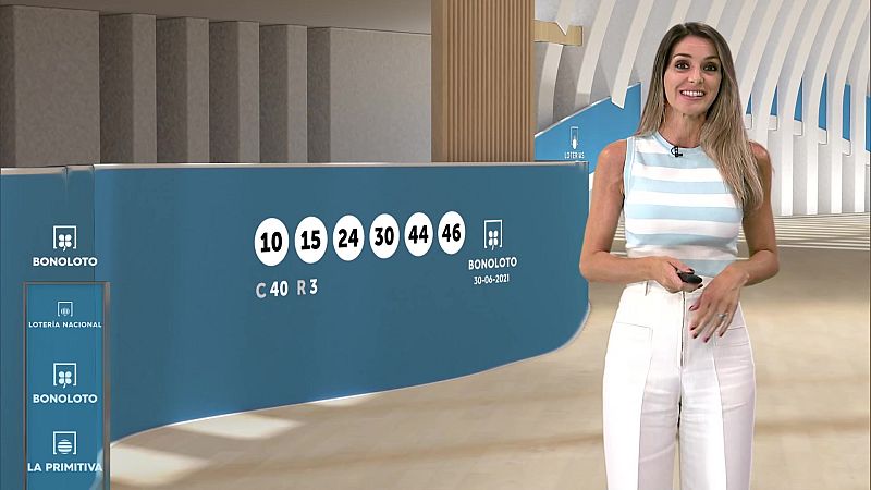 Sorteo de la Bonoloto del 30/06/2021