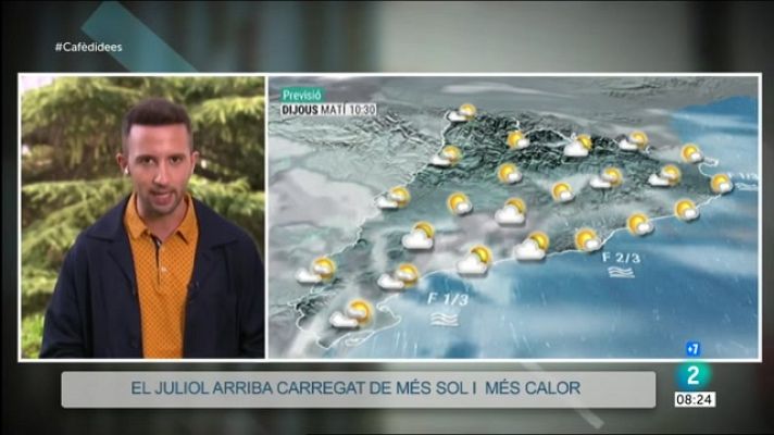 El temps - El juliol arriba carregat de més sol i més calor