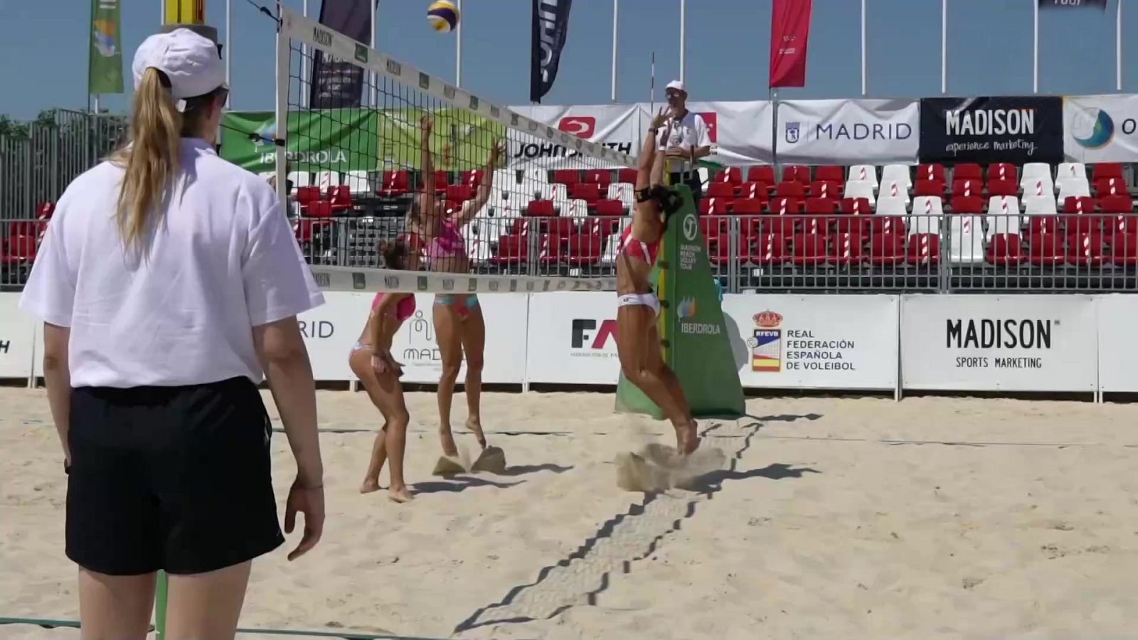 Voley playa - Madison Beach Voley Tour. Prueba Madrid - ver ahora