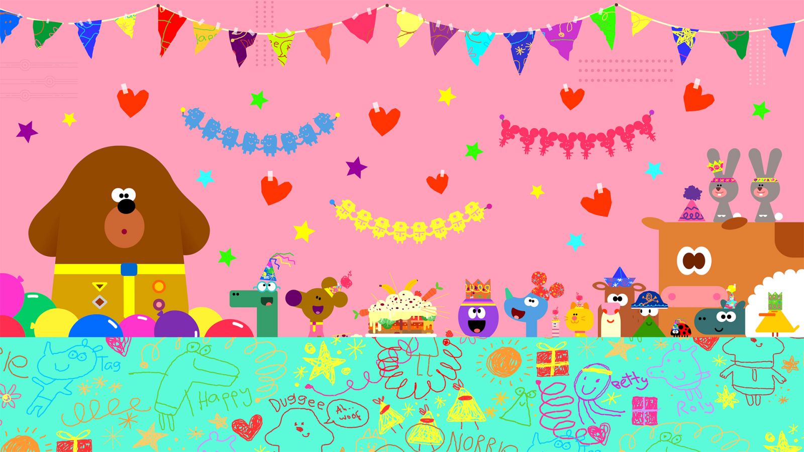 La insignia de la fiesta - Hey Duggee | Ver