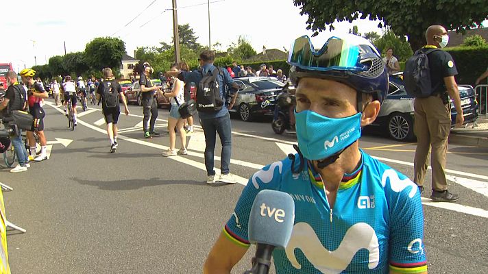 Tour de Francia - Valverde: "Hemos pasado lo peor y ahora viene lo duro"