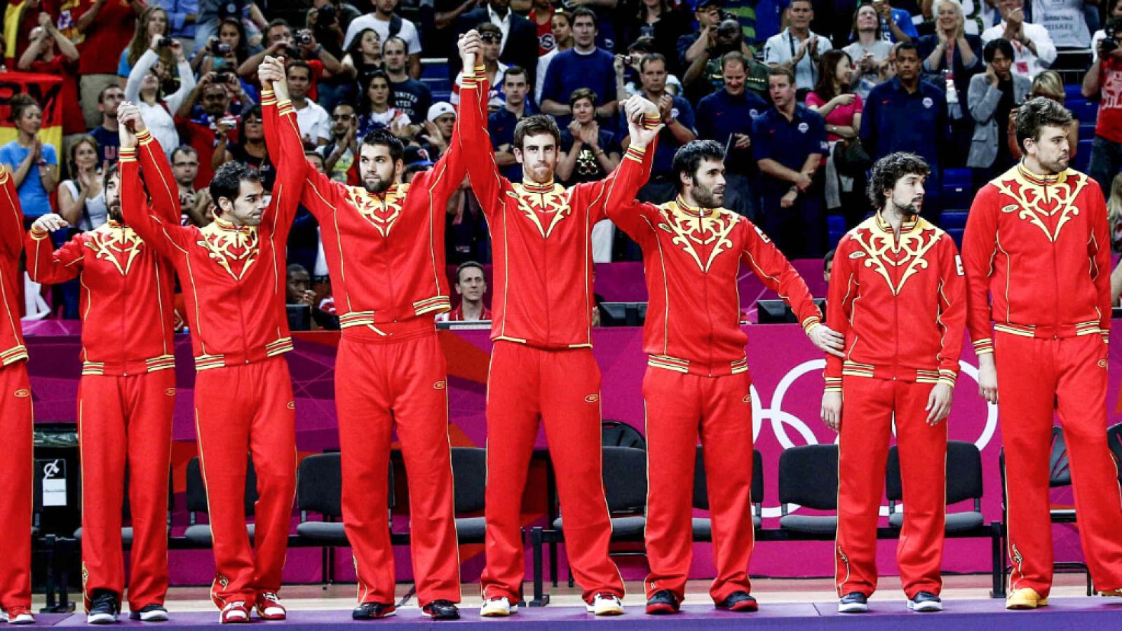 La selección masculina de baloncesto gana la medalla de plata en los Juegos Olímpicos de Londres 2012 | Ver