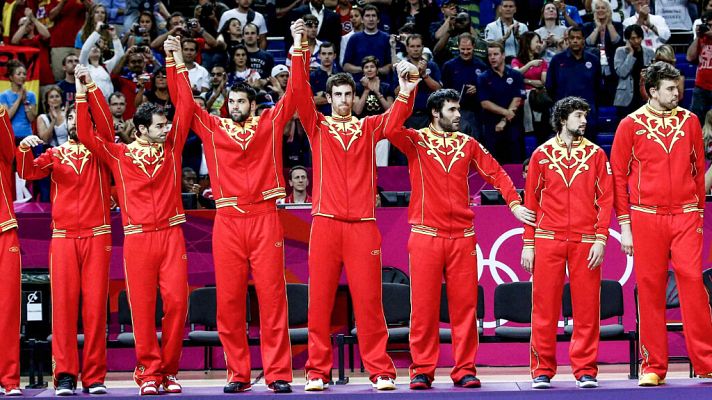 Tokyo 2020 - La selección masculina de baloncesto gana la medalla de plata en los Juegos Olímpicos de Londres 2012