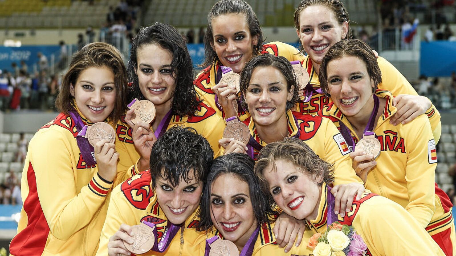 El equipo de natación sincronizada gana la medalla de bronce en los Juegos Olímpicos de Londres 2012 | Ver