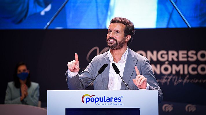 Telediario Fin de Semana - Casado: "Los indultos solo sirven para mantener a Sánchez"