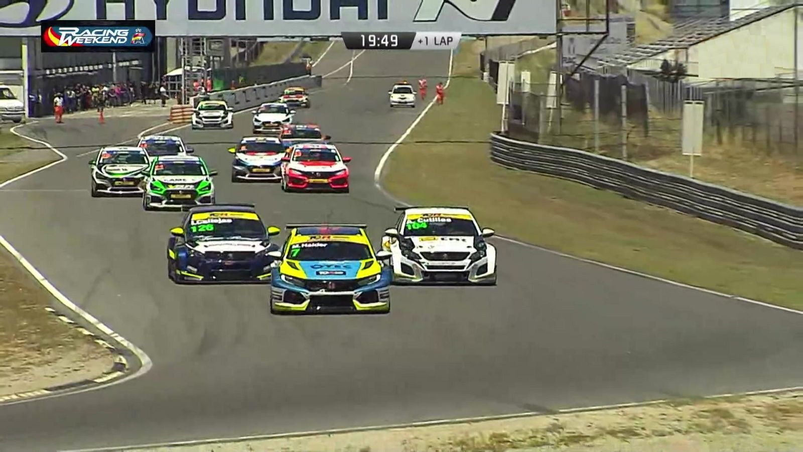 Automovilismo - Campeonato de España de turismos, 3ª carrera. Circuito del Jarama (Madrid) - ver ahora