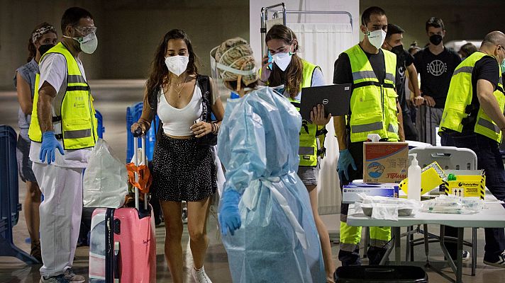 Telediario Fin de Semana - La atención primaria empieza a notar el aumento de positivos