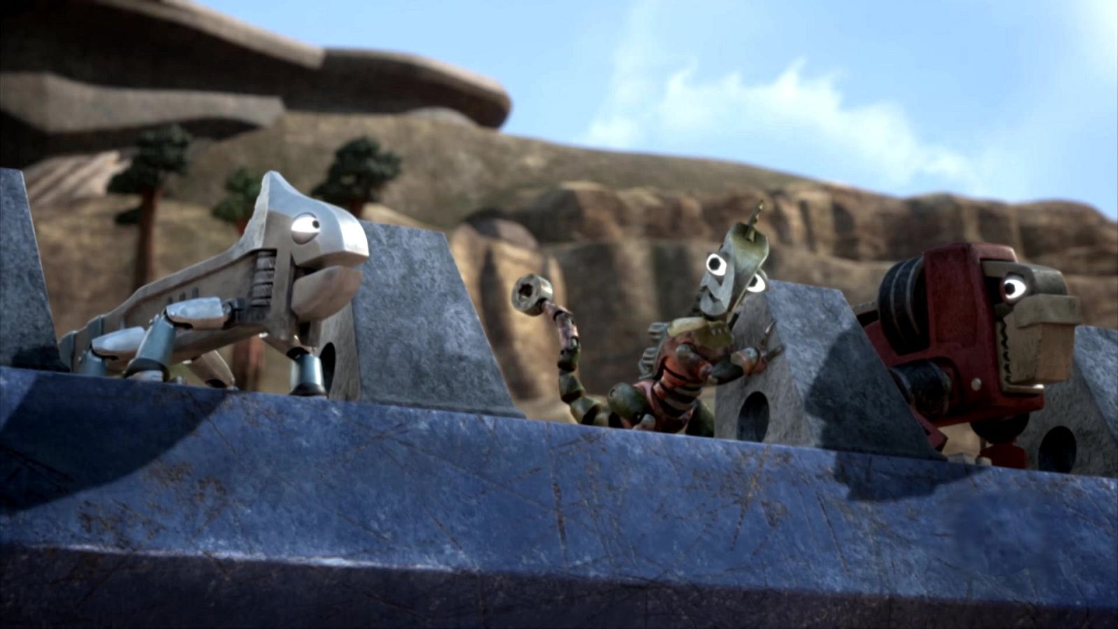 Ty contra D-Structs - Dinotrux | Ver