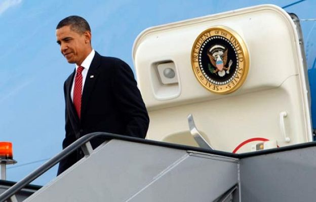  - Obama llega a Copenhague