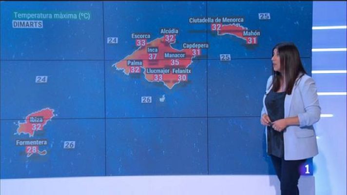 Informatiu Balear - El temps a les Illes Balears - 05/07/21