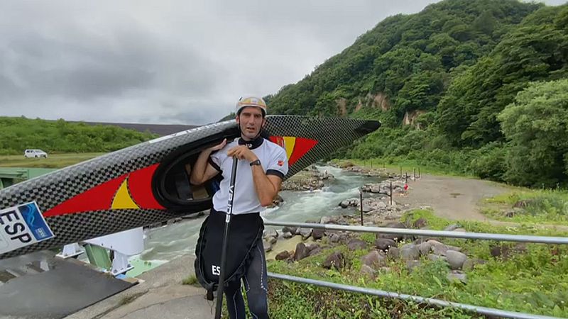 Los piragüistas, primeros olímpicos españoles en Japón