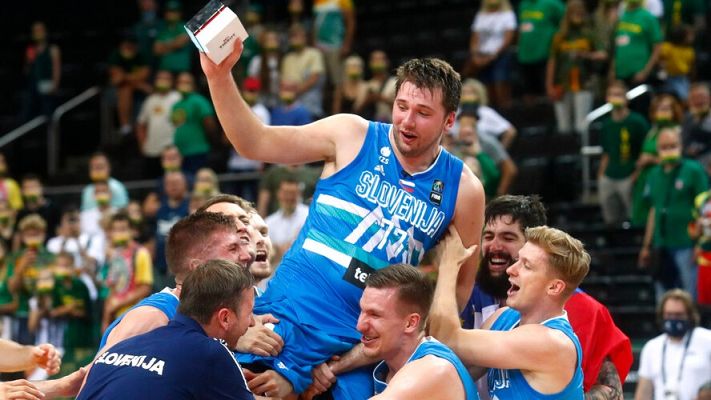 Telediario 1 - Doncic guía a Eslovenia hacia sus primeros JJ.OO en Tokio 2020